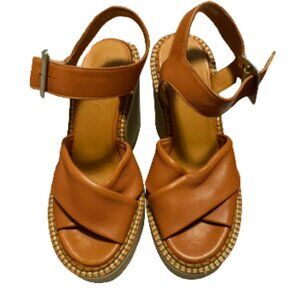 Clergerie Noemie Platform Wedge – Size 36.5